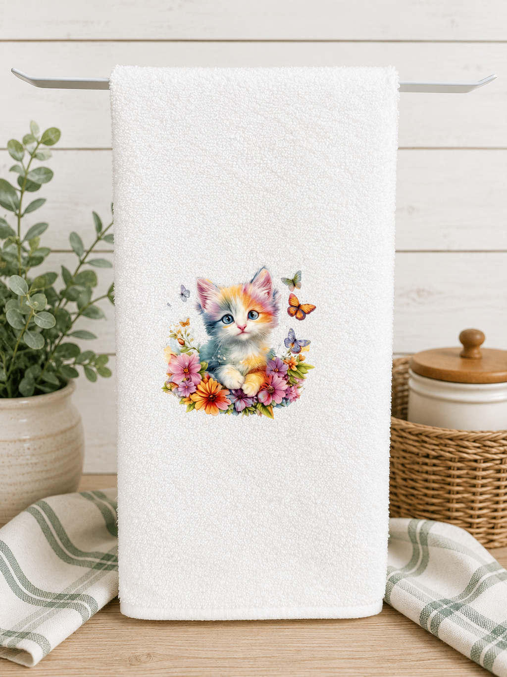 Cat and Pet kitchen towel