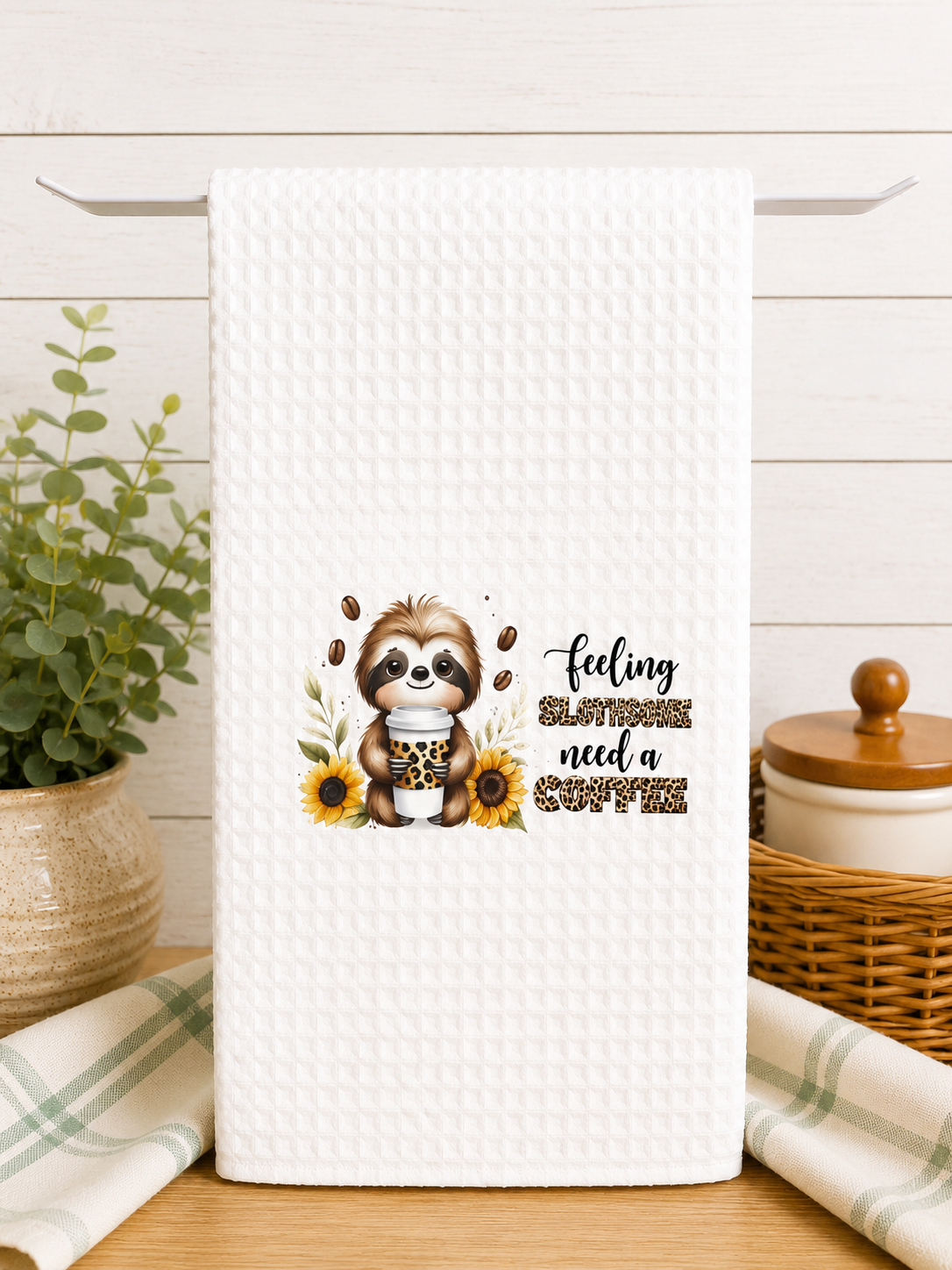 Caffeine Queen Kitchen Towel