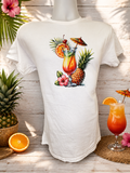 Pineapple Cocktail-Style T-Shirt
