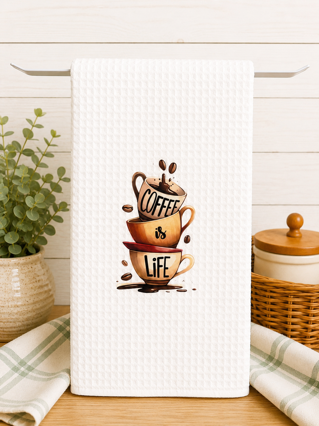 Caffeine Queen Kitchen Towel