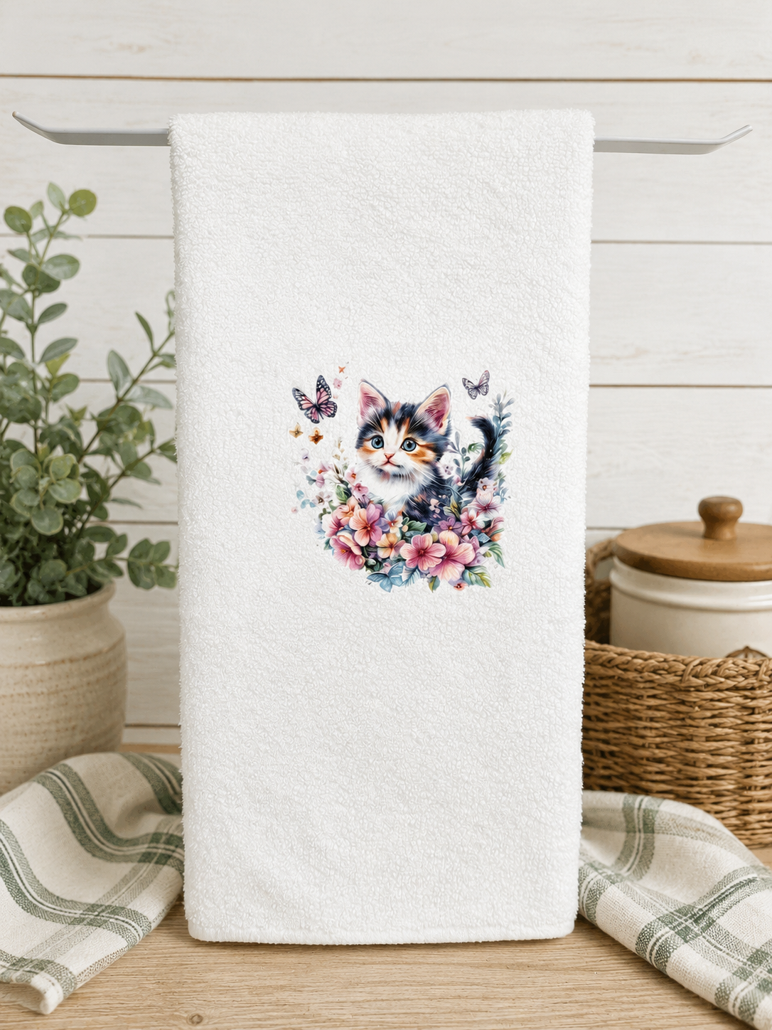 Cat and Pet kitchen towel