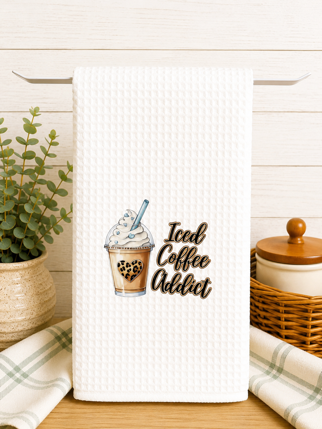 Life Begins After Coffee Kitchen Towel ☕