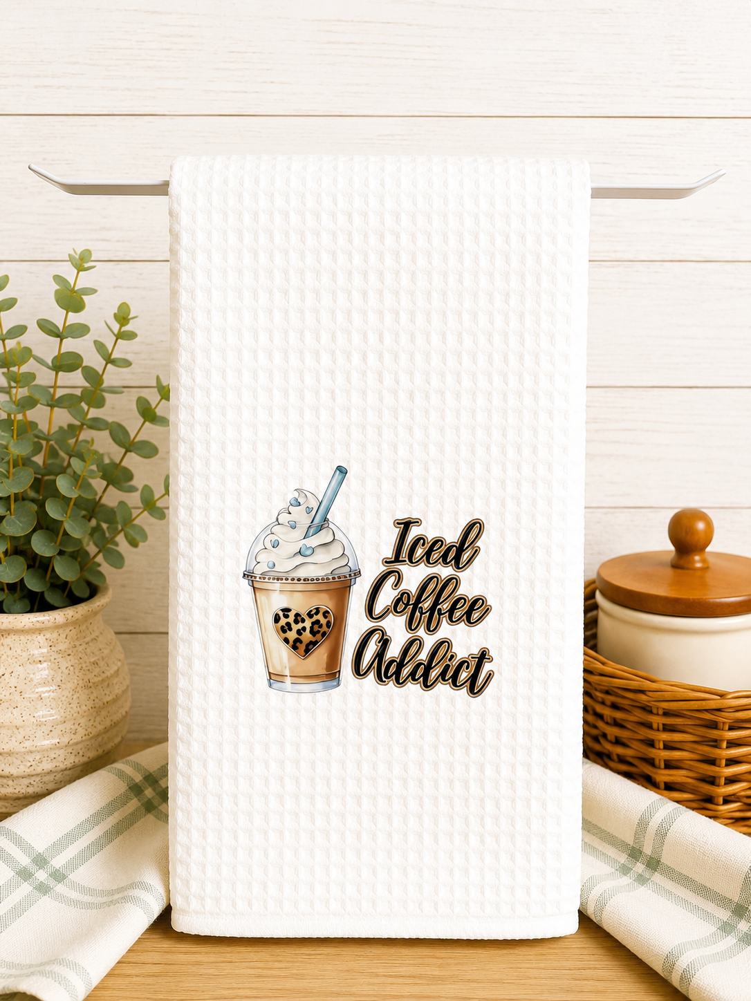 Life Begins After Coffee Kitchen Towel ☕